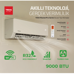 Teka MasterPro Serisi 9000 BTU Split Klima
