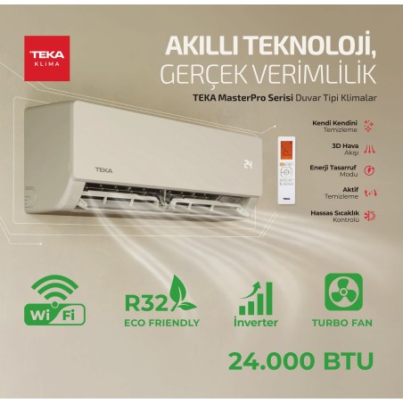 Teka MasterPro Serisi 24000 BTU Split Klima